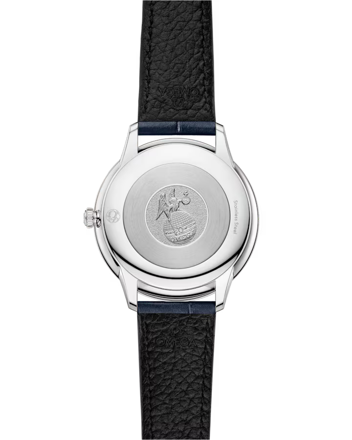 Omega De Ville Prestige 30 mm Blue Dial with Diamonds Stainless Steel Strap 434.13.30.60.53.001 - Image 2