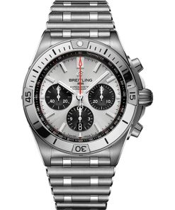 Breitling Watch Chronomat B01 42 Silver Bracelet