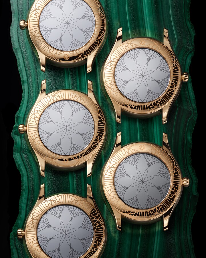 Omega De Ville Trésor 36mm Green Dial with Diamonds Moonshine�?18k Rose Gold Bracelet 428.55.36.60.99.003 - Image 5