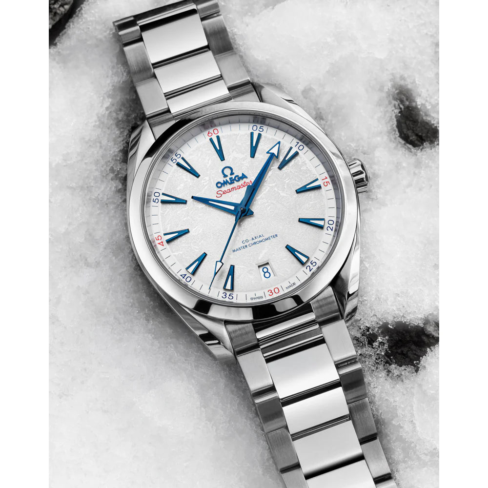 OMEGA Seamaster Aqua Terra 41mm White Dial Stainless Steel Bracelet 522.10.41.21.04.001 - Image 6