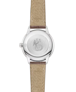 Alternative view of Omega De Ville Prestige 27.5 mm Linen Dial Stainless Steel Strap 434.13.28.60.59.001