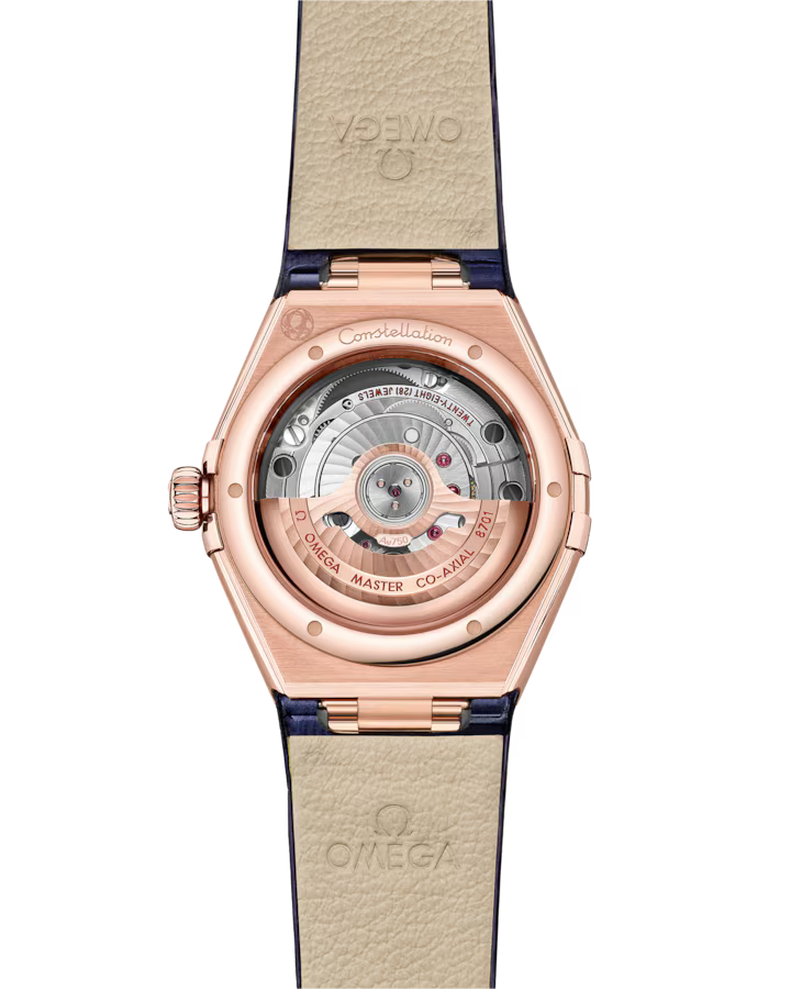 Omega Constellation Ladies' Selection 29mm Sedna�?gold on leather strap 131.58.29.20.53.003 - Image 2