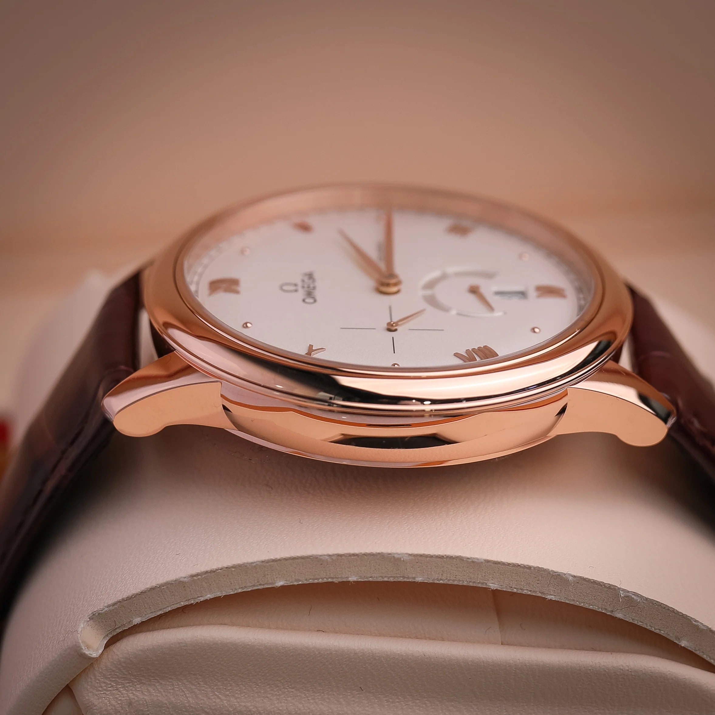 Omega De Ville Prestige 41 mm Silver Dial Sedna�?18k Rose Gold Strap 434.53.41.21.02.001 - Image 3