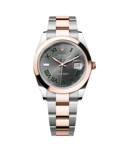 Rolex Datejust 41mm 126301 Sundust Slate Roman Dial Oyster Bracelet