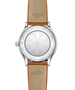 Alternative view of Omega De Ville Mini Trésor 26 mm White Dial with Diamonds Stainless Steel Strap 428.17.26.60.04.004