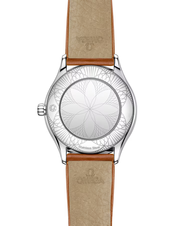 Omega De Ville Mini Trésor 26 mm White Dial with Diamonds Stainless Steel Strap 428.17.26.60.04.004 - Image 2