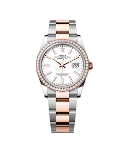Rolex  Datejust 126281RBR White Dial 36mm