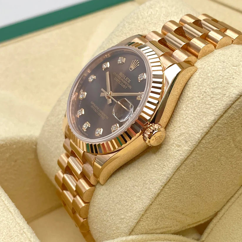 Rolex Datejust m278275-0010 Chocolate 31mm Dial - Image 6