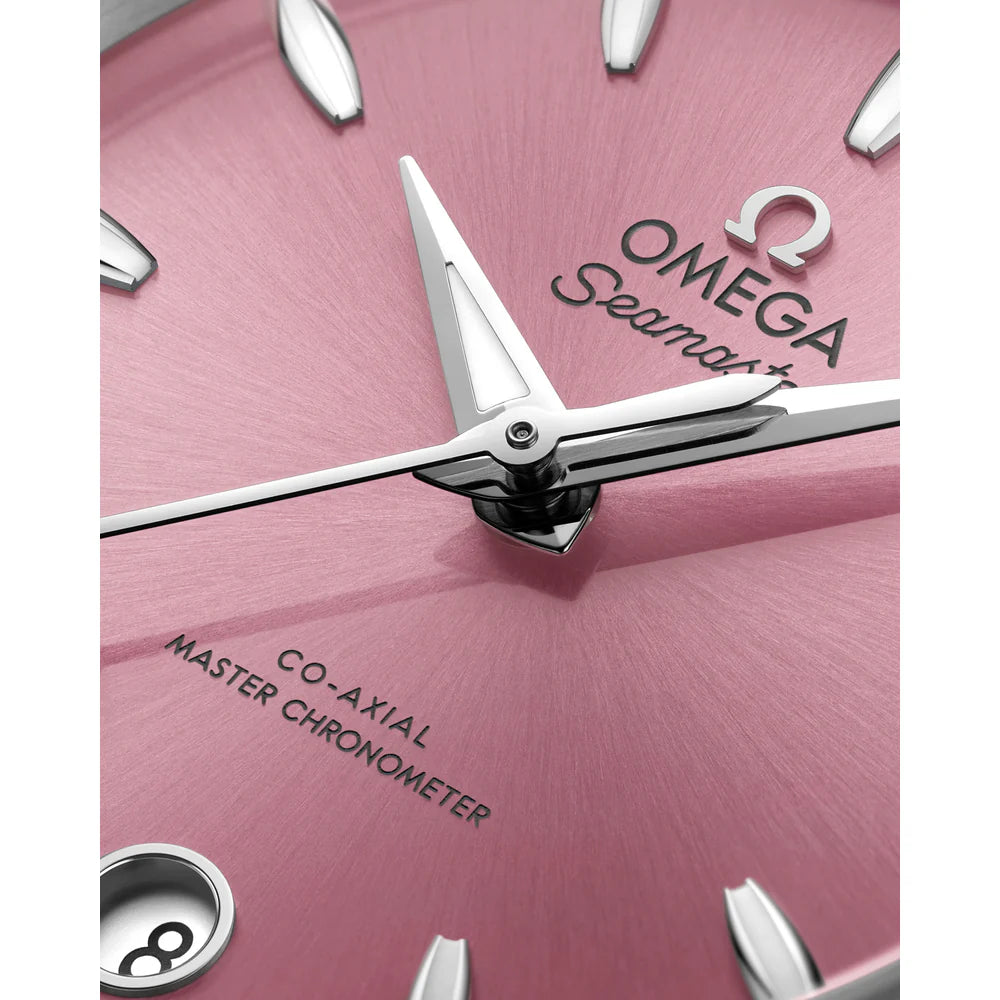 Omega Seamaster Aqua Terra Shades 34 mm Shell pink Dial Stainless Steel Bracelet 220.10.34.20.10.003 - Image 4