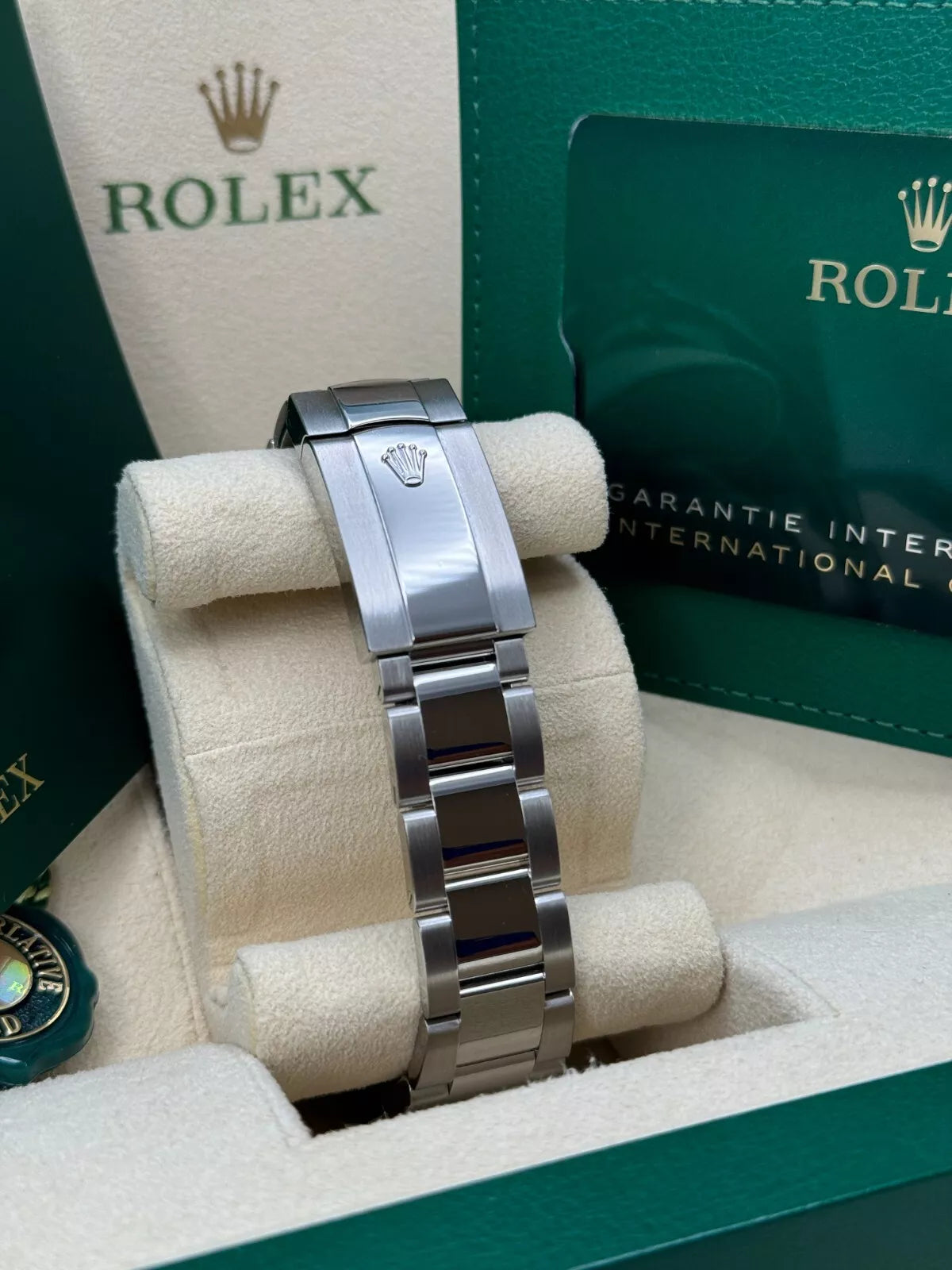 Rolex Datejust 36mm 126200 Mint Green Dial Stainless Steel Oyster Bracelet Watch - Image 9
