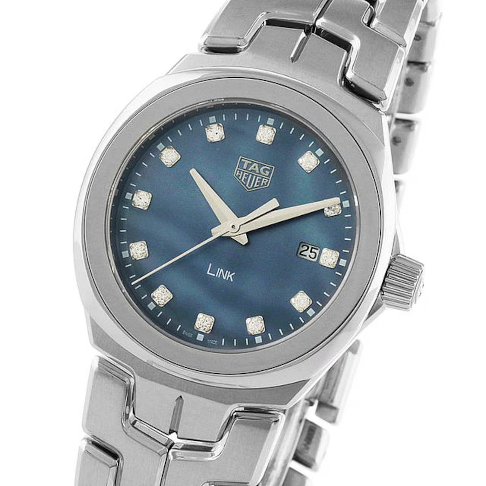TAG Heuer Link Date Quartz Date 32mm Mother Of Pearl Ladies Watch WBC1313.BA0600 - Image 2