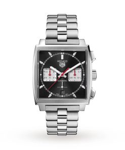 TAG Heuer Monaco Calibre Heuer 02 39mm Mens Watch CBL2113.BA0644