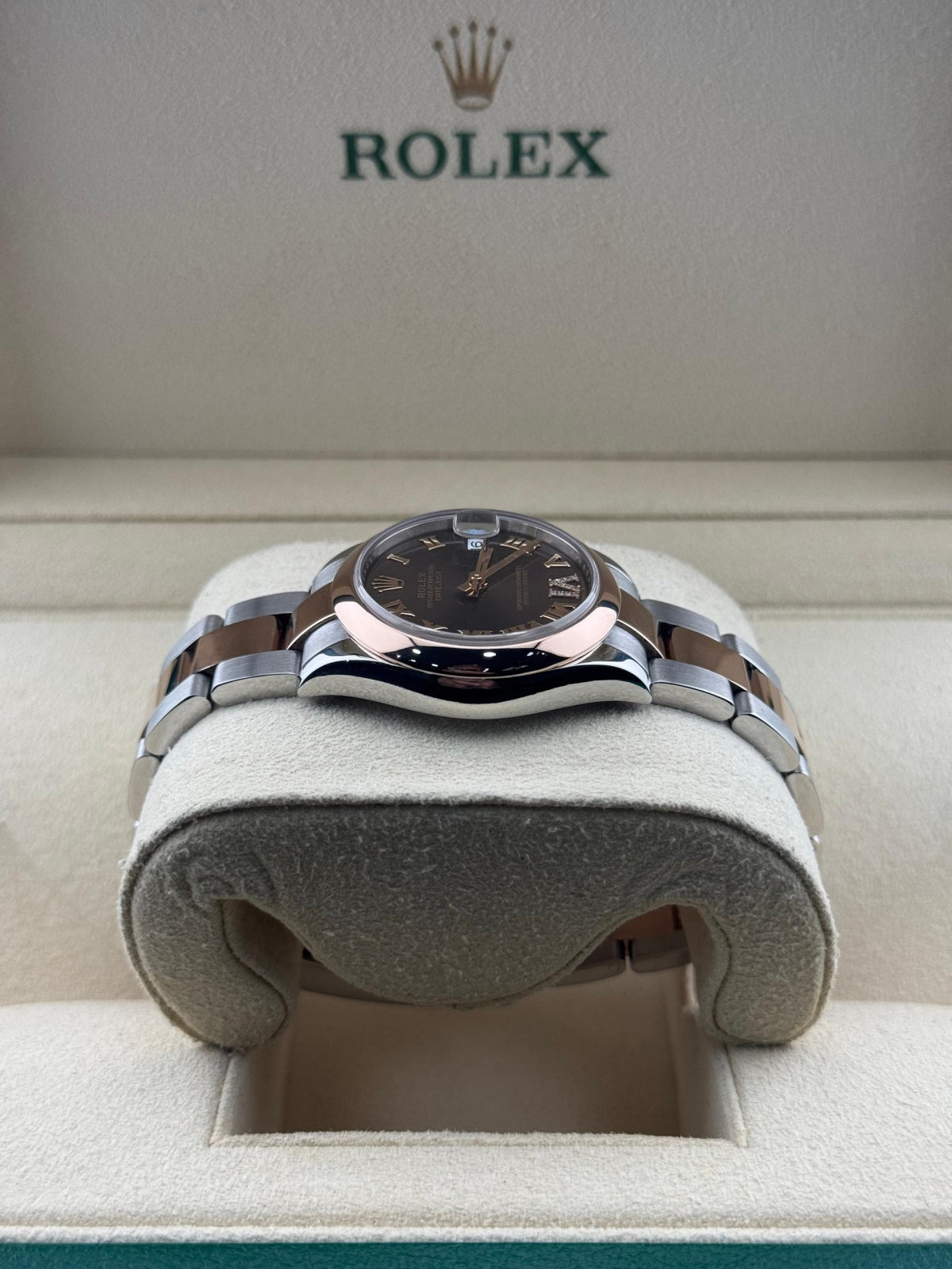 Rolex Datejust m278241-0003/0004 Chocolate 31mm Dial Oyster Bracelet Watch - Image 7