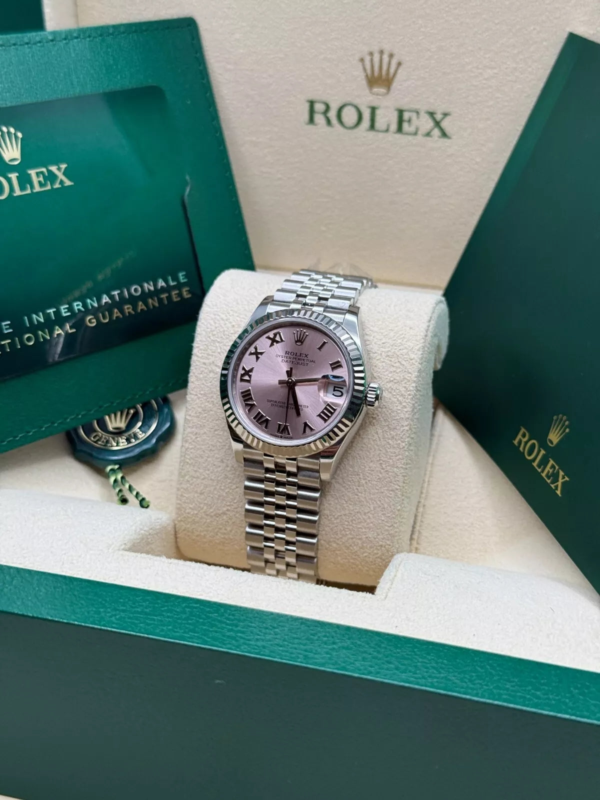 Rolex Datejust m278274-0019/0020 Pink 31mm Dial Oyster Watch - Image 10