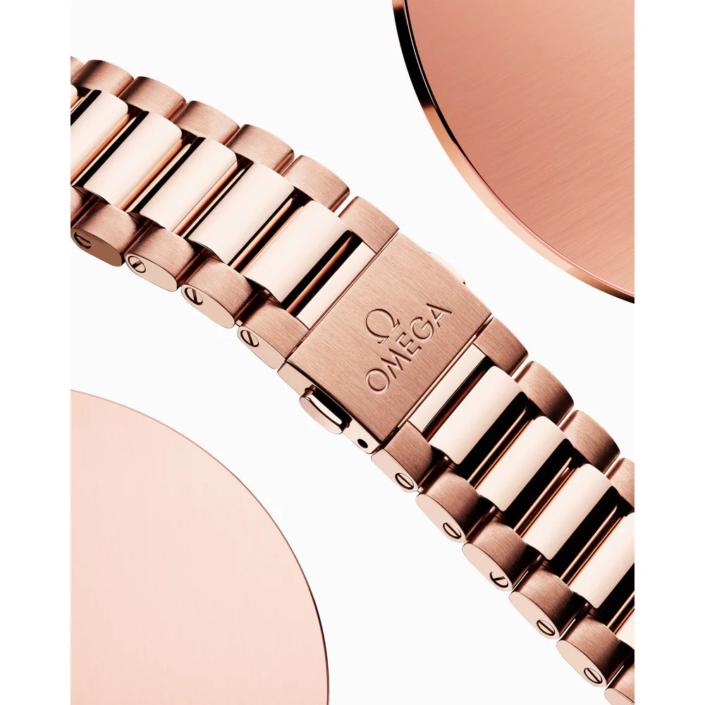 Omega Seamaster Aqua Terra Shades 38 mm Sandstone Dial Stainless Steel and Sedna�?18k Rose Gold Bracelet 220.55.38.20.09.001 - Image 5