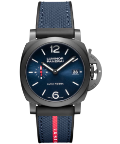 Panerai Luminor Quaranta Steel DLC Luna Rossa 40mm PAM01408