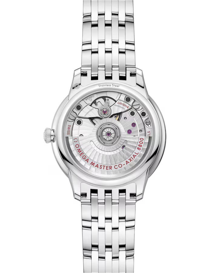 Omega De Ville Prestige 34mm Grey Dial Stainless Steel Bracelet 434.10.34.20.02.002 - Image 4