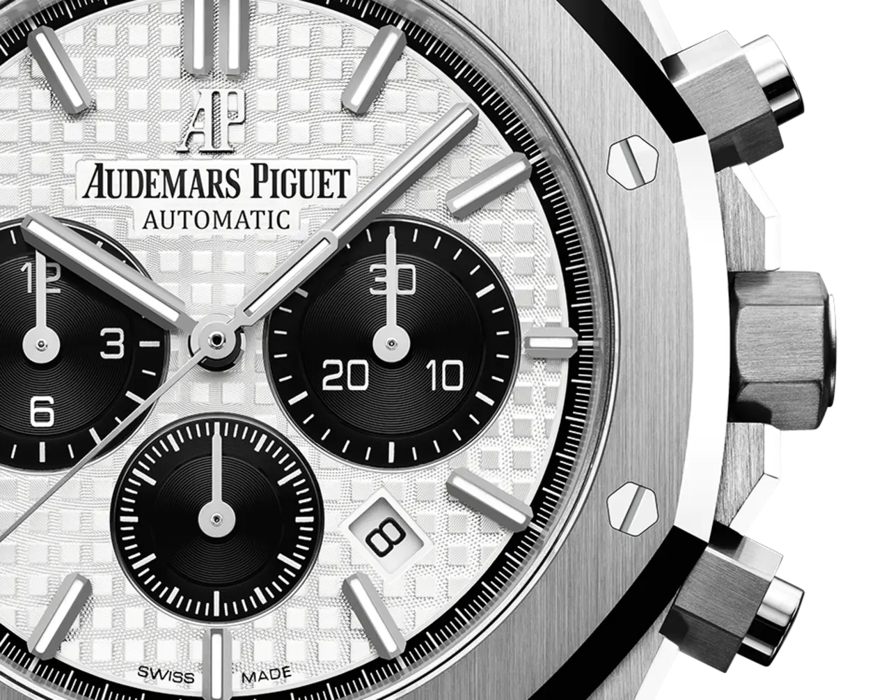 Audemars Piguet ROYAL OAK PANDA White Dial CHRONOGRAPH 41mm - Image 2