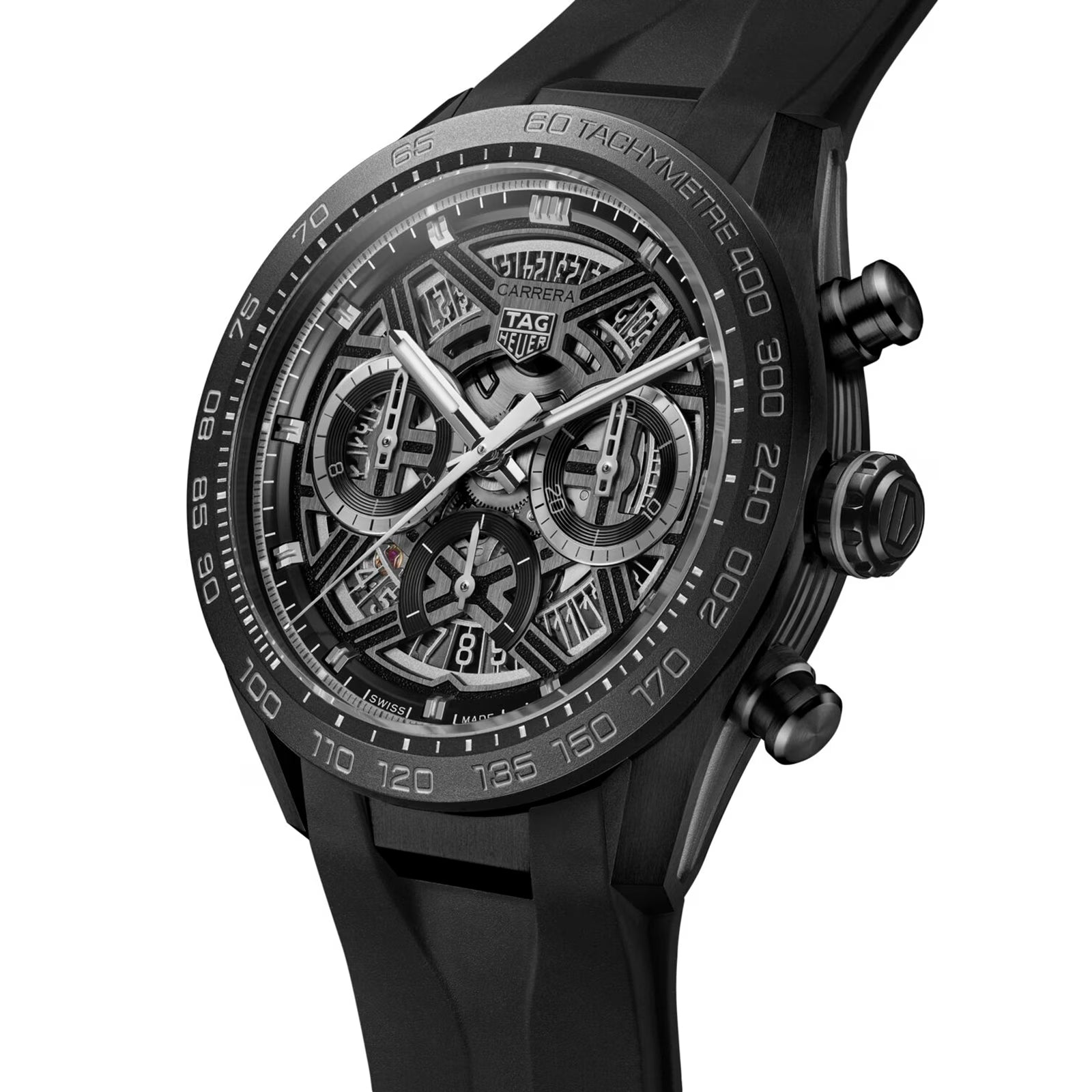 TAG Heuer Carrera Chronograph Extreme Sport 44mm Mens Watch Black CBU2080.FT6272 - Image 5