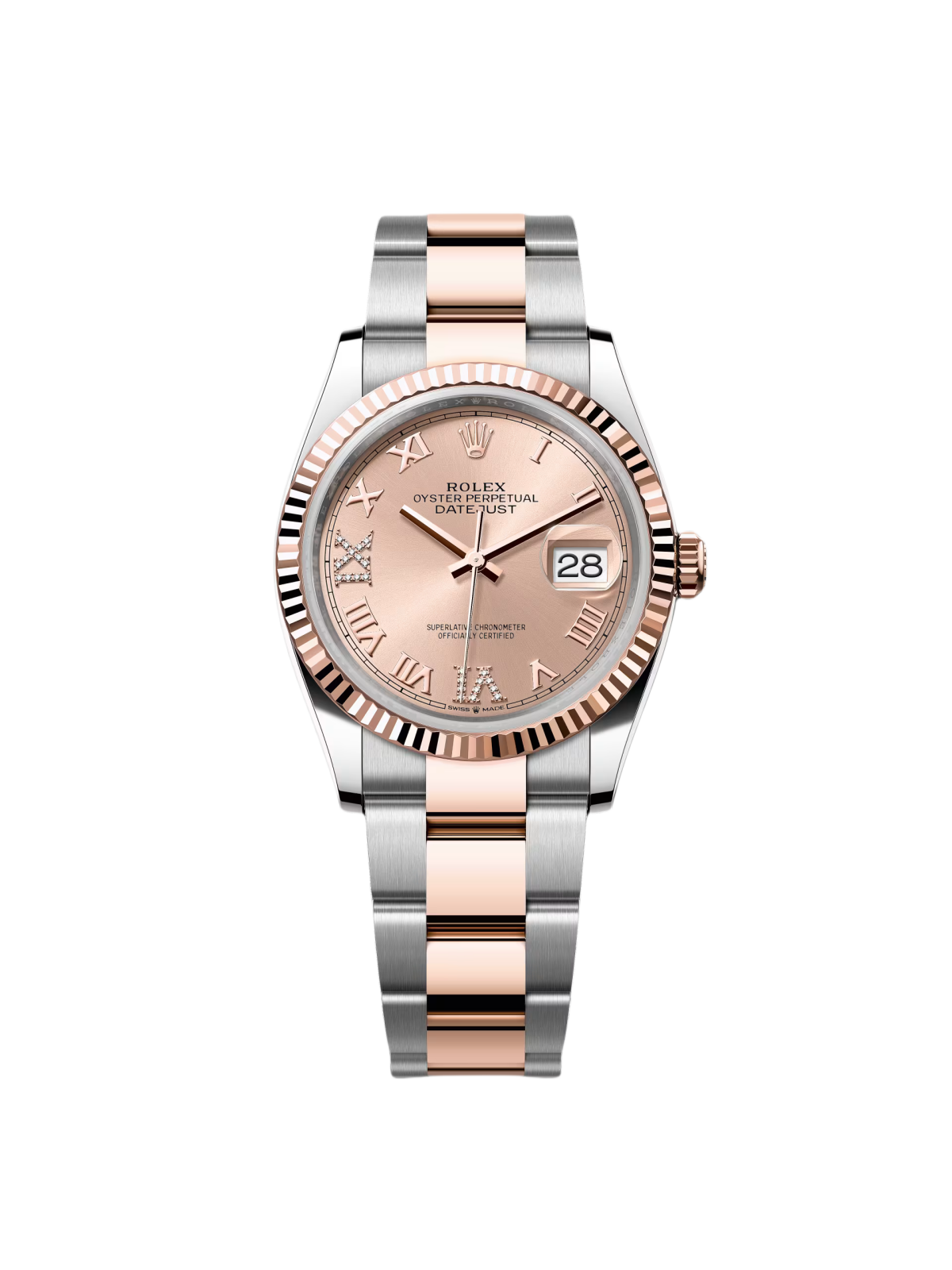 Rolex Datejust 36mm 126231 Rose Dial Oyster Bracelet - Image 9