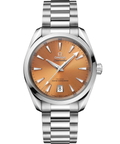 Omega Seamaster Aqua Terra Shades 38mm Saffron Dial Stainless Steel Bracelet 220.10.38.20.12.001