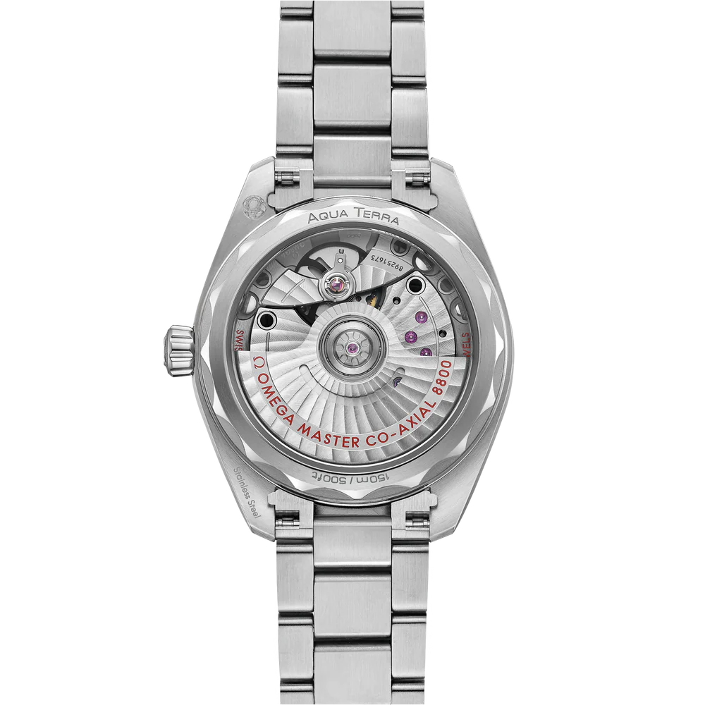 Omega Seamaster Aqua Terra 150M 34mm Silver Dial Stainless Steel Bracelet 220.10.34.20.02.002 - Image 2