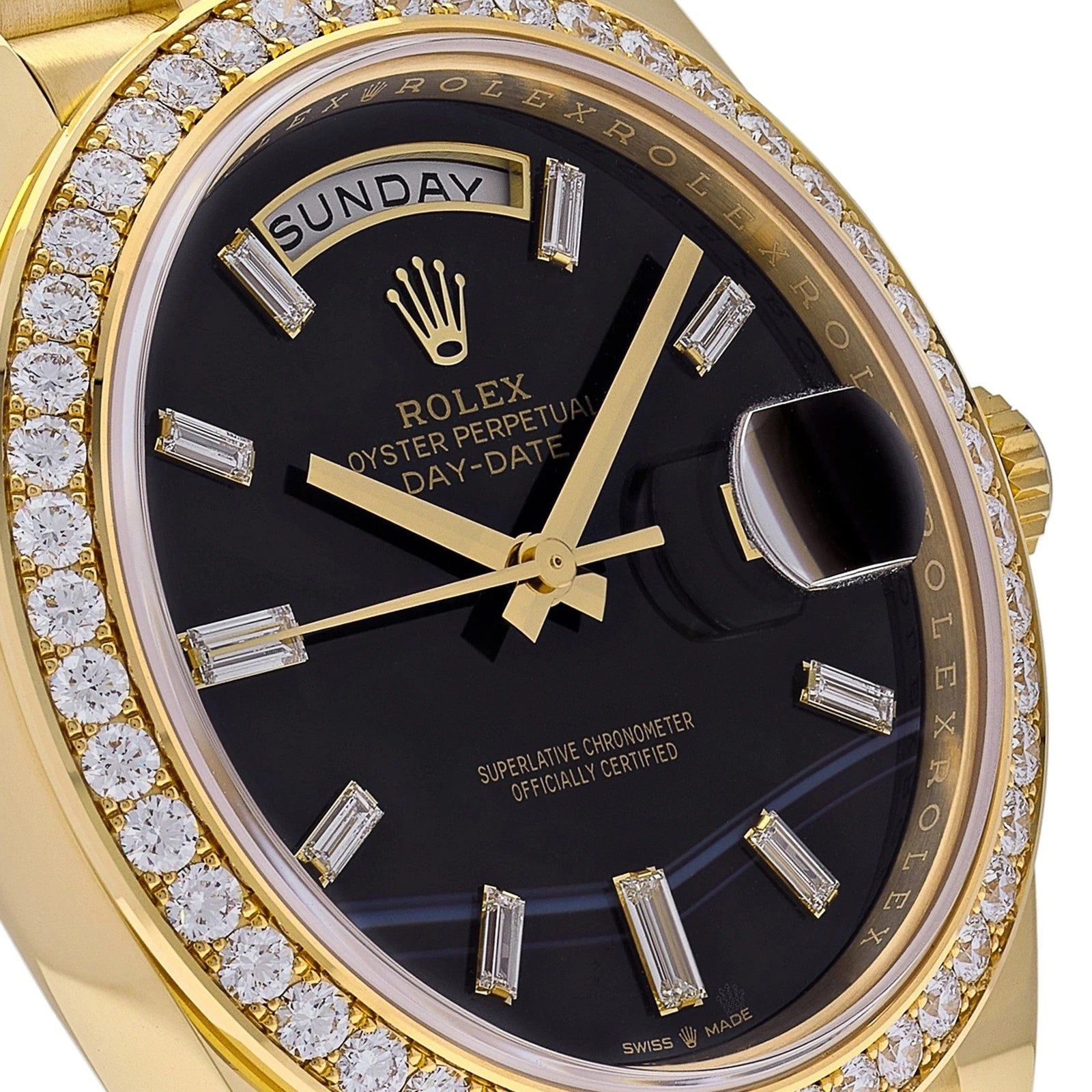 Rolex Day-Date 40mm Black Onyx Dial 228348RBR-0039 - Image 8