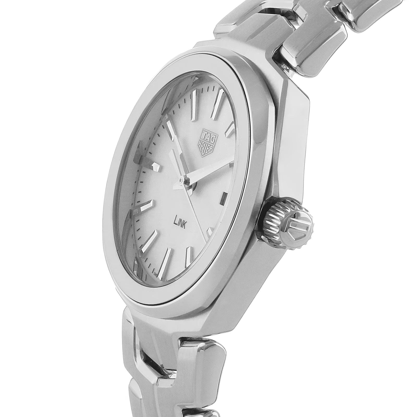 TAG Heuer Link Date Quartz Date Mother Of Pearl 32mm Ladies Watch WBC1310.BA0600 - Image 4
