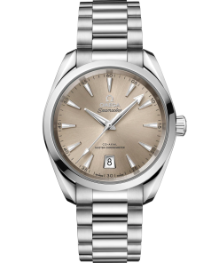 Omega Seamaster Aqua Terra Shades 38 mm Sandstone Dial Stainless Steel Bracelet 220.10.38.20.09.001