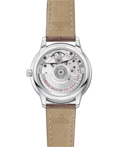 Alternative view of Omega De Ville Prestige 34 mm Grey Dial with Diamonds Stainless Steel Strap 434.13.34.20.52.002