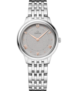 Omega De Ville Prestige 30mm Grey Dial Stainless Steel Bracelet 434.10.30.60.06.001