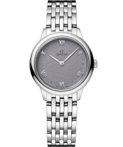 Omega De Ville Prestige 27.5 mm Blue Dial Stainless Steel Bracelet 434.10.28.60.03.001