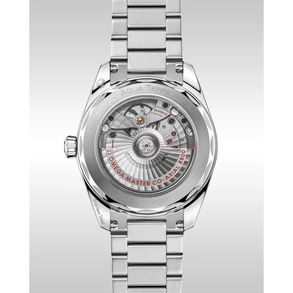 OMEGA Seamaster Aqua Terra 41mm Black Dial Stainless Steel Bracelet 220.10.38.20.01.004 - Image 5