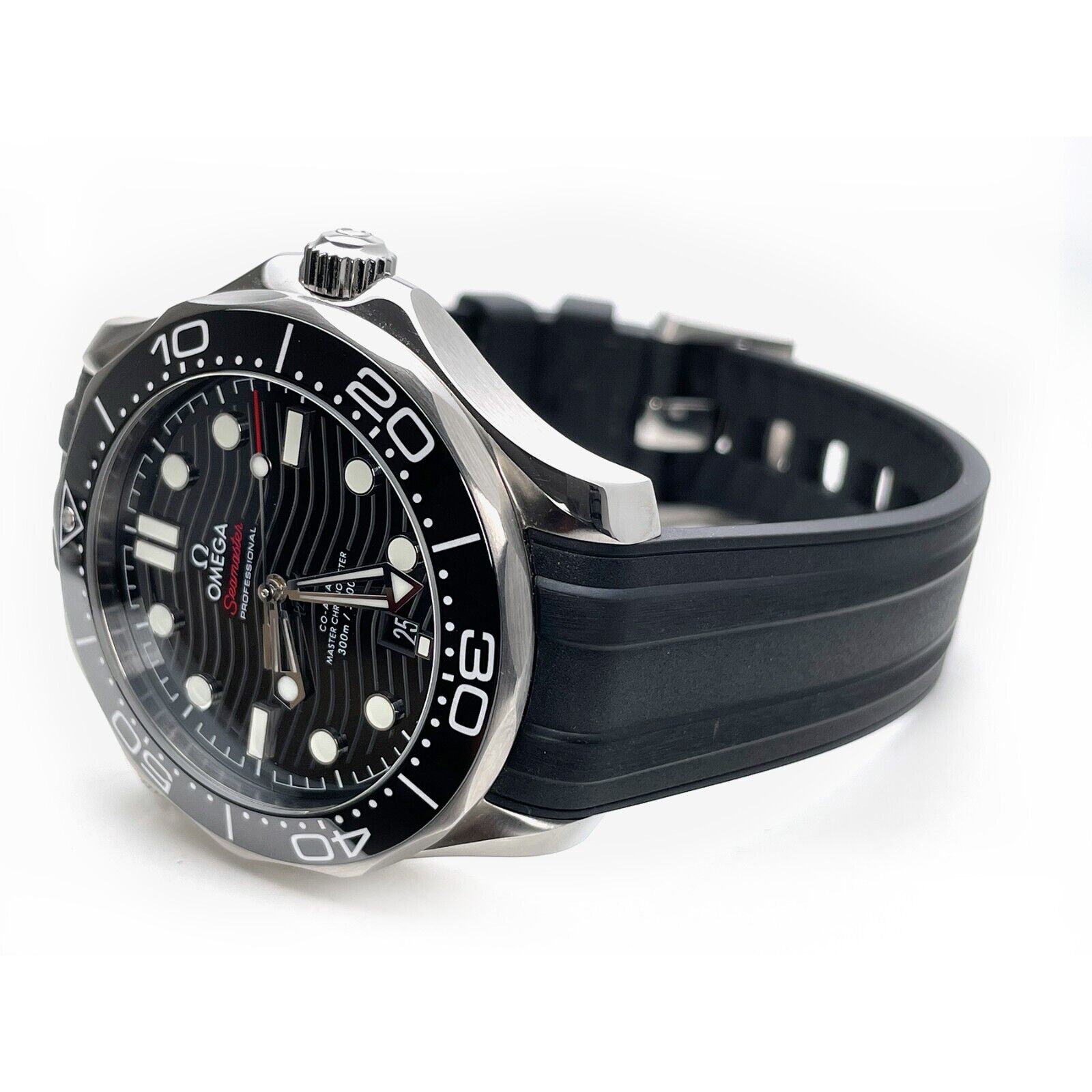 Omega Seamaster Diver 300M 42mm Black Dial Stainless Steel Strap 210.32.42.20.01.001 - Image 4