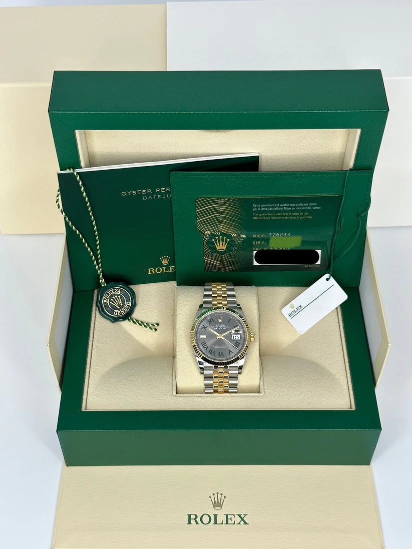 Rolex Datejust 36mm 126231 Slate Dial Oyster Bracelet Watch - Image 14