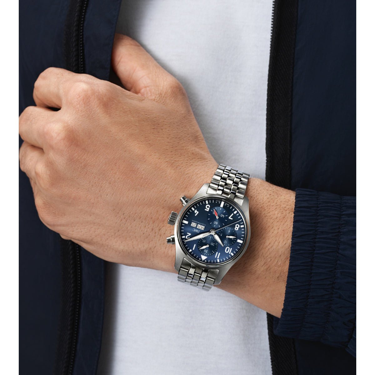 【Top replica】IWC-Pilot's Watch Chronograph 41 (IW388102) - Image 6