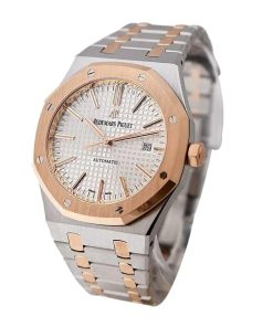 Alternative view of Audemars piguet Royal Oak Selfwinding 41mm Steel and Rose Gold Selfwinding