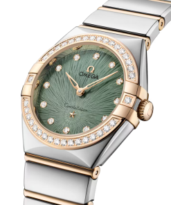 Alternative view of Omega Constellation Ladies' Selection 28mm steel �?Moonshine�?gold on steel �?Moonshine�?gold 131.25.28.60.60.001