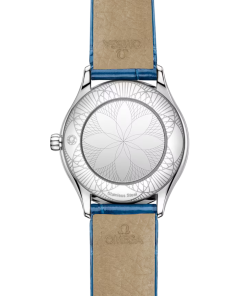 Alternative view of Omega De Ville Mini Trésor 26mm White Dial with Diamonds Stainless Steel Strap 428.18.26.60.04.002