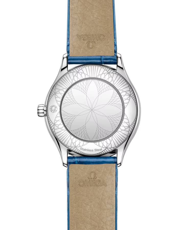 Omega De Ville Mini Trésor 26mm White Dial with Diamonds Stainless Steel Strap 428.18.26.60.04.002 - Image 2