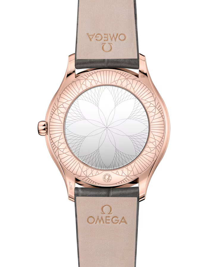 Omega De Ville Trésor 36mm Silver Dial with Diamonds Sedna�?18k Rose Gold Strap 428.58.36.60.02.001 - Image 2