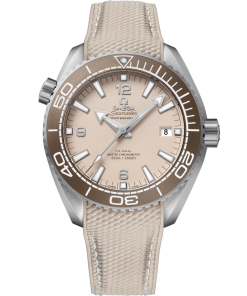 Omega Seamaster Planet Ocean 600M 43.5mm Linen Dial Stainless Steel Strap 215.32.44.21.09.001