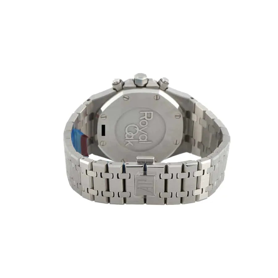 Audemars Piguet Royal Oak 41mm Blue Dial Stainless Steel Bracelet Men's Watch - Image 4