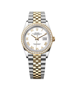 Rolex Datejust 36mm 126283 White Dial Jubilee Bracelet Watch