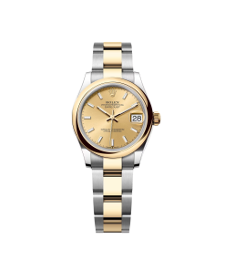 Rolex Datejust m278243-0013/0014 31mm Champagne Dial Yellow Rolesor Oyster Watch