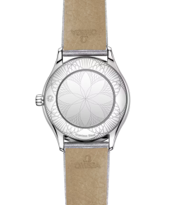 Alternative view of Omega De Ville Mini Trésor 26mm White Dial with Diamonds Stainless Steel Strap 428.17.26.60.04.006