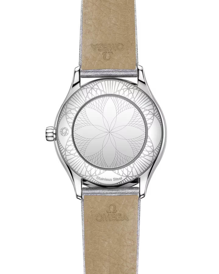 Omega De Ville Mini Trésor 26mm White Dial with Diamonds Stainless Steel Strap 428.17.26.60.04.006 - Image 2