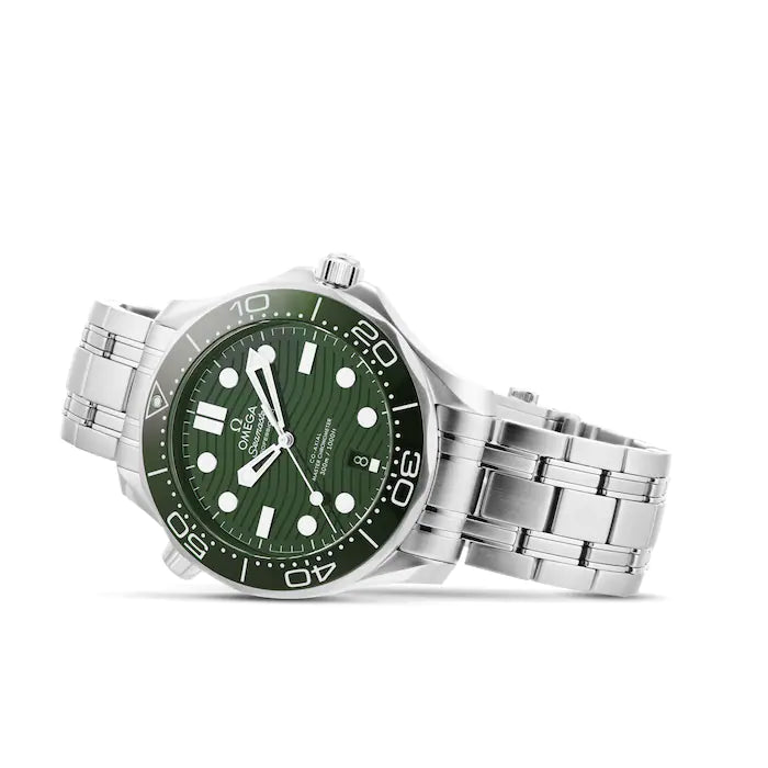 Omega Seamaster Diver 300M 42mm Green Dial Stainless Steel Bracelet 210.30.42.20.10.001 - Image 3