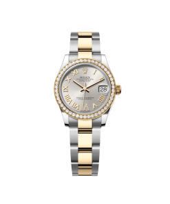 Alternative view of Rolex Datejust m278383RBR-0003/0004 31mm Silver Dial Oyster Bracelet