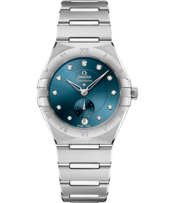 Omega Constellation 34mm Blue Dial Stainless Steel Bracelet 131.10.34.20.53.001